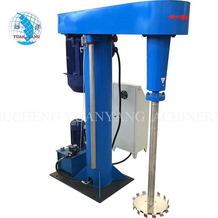 7.5KW гидравлический Лифт Высокая скорость Dissolver для краски