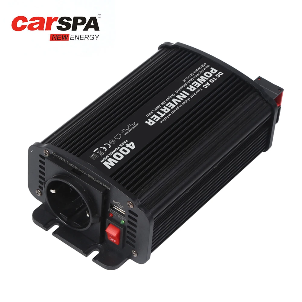  12V 24V автоматический переключатель модифицированный синусоидный инвертор 400W 800W фары для автомобилей