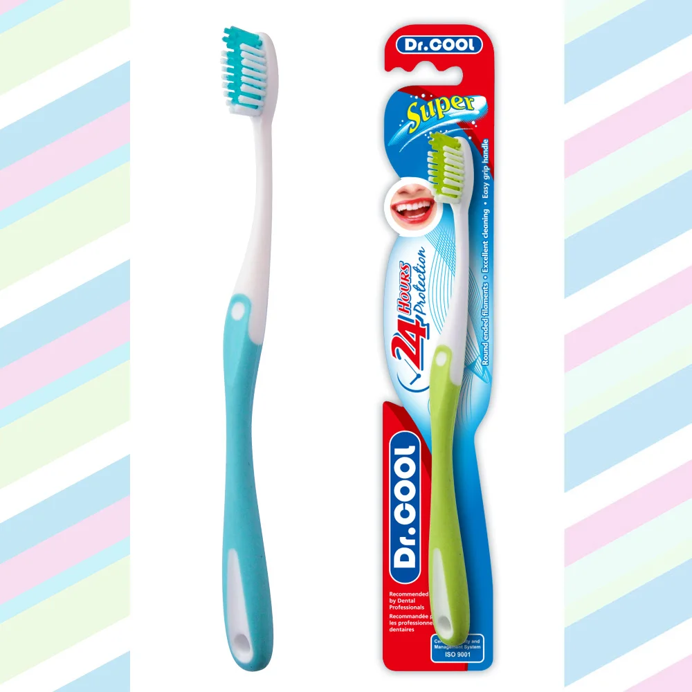 Factory Wholesale Hard Bristle Toothbrush Healthy Adult Plastic Sterile Manual Toothbrush