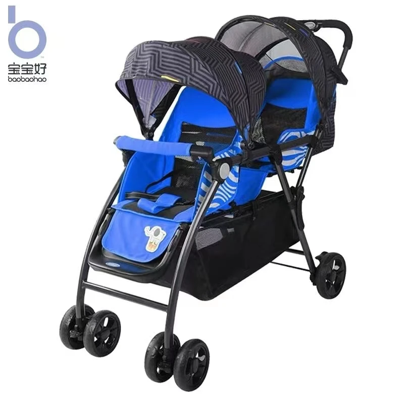 Most Popular Multi-function double baby strollers for toddler twins baby stroller