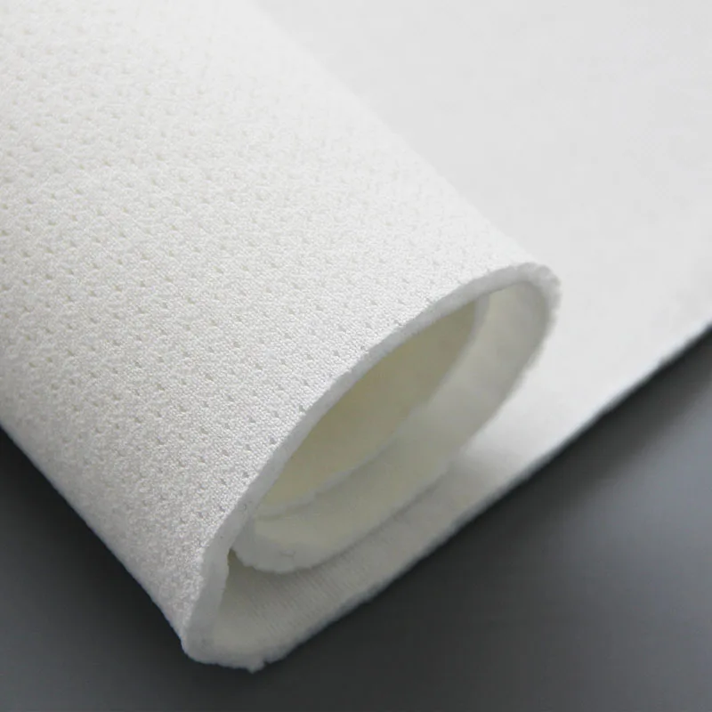 ISO9001 certified unidirectional moisture transfer antibacterial 3d mesh fabric