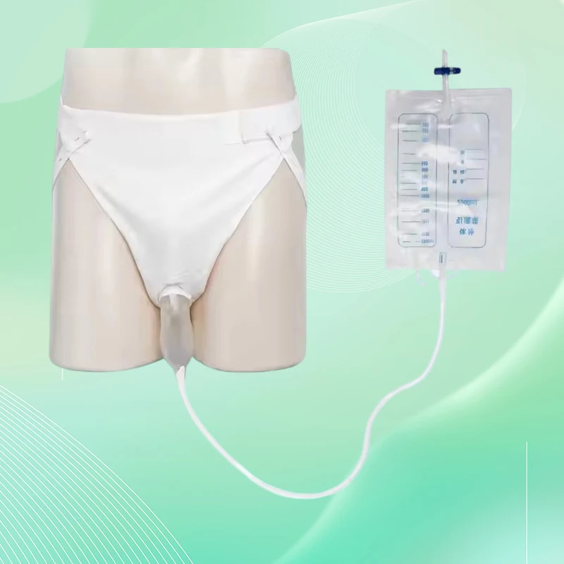 Medical Silicone Urine Receiver Urine Collection Bag For Men Leakproof Elderly Urine Drainage Bag For Elderly Adult