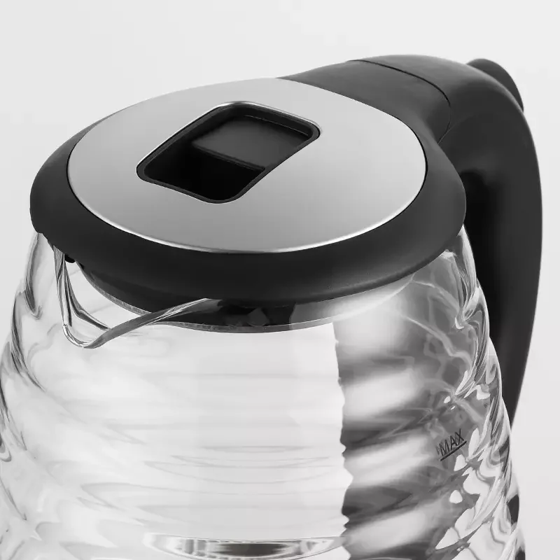 The High End 220V 1.7L Electric Kettle Multi Smart Cordless Glass Kettles With Boil Dry Safety Cut-Off