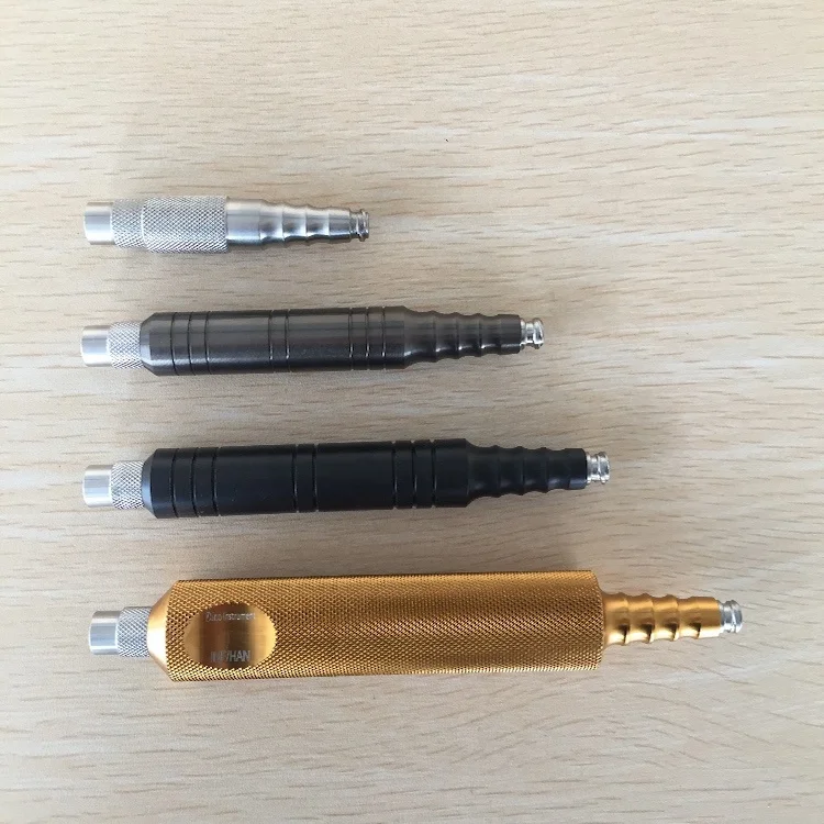 Liposuctionl cannula, большая ручка из нержавеющей стали, золотой концентратор, инструменты для пластиковой хирургии