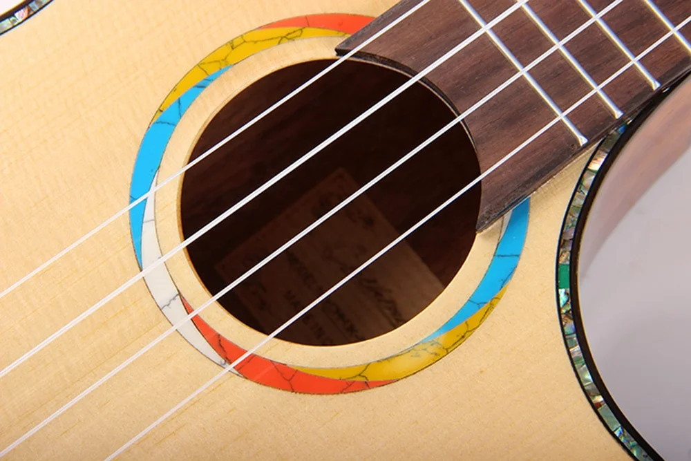 UK-SD5-26  Wholesale Chihiro 26 Inch Spruce Ukulele Musical Instruments Guitar China Guangzhou Manufacturer