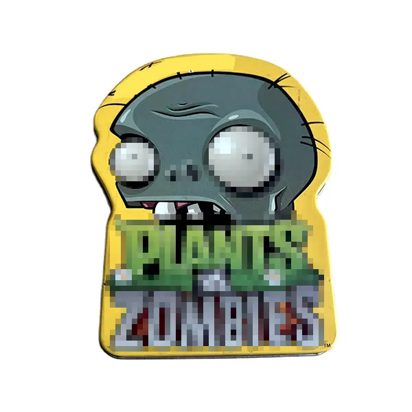 Plants VS Zombies cartoon metal tin box case