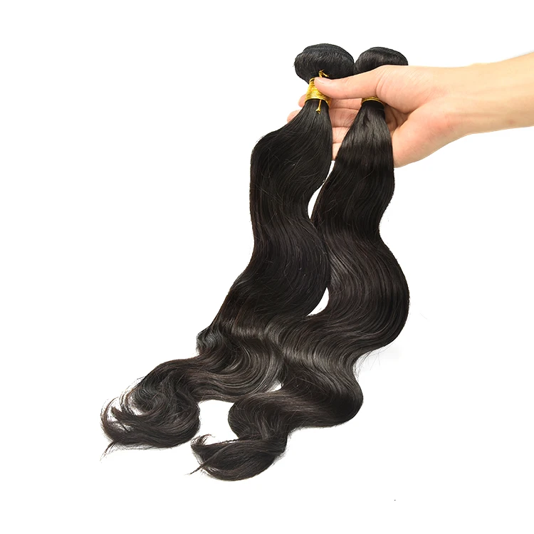 Special Formulated Products Non Remy 5A Top Grade 100% peruvian body wave hair 4pcs lot