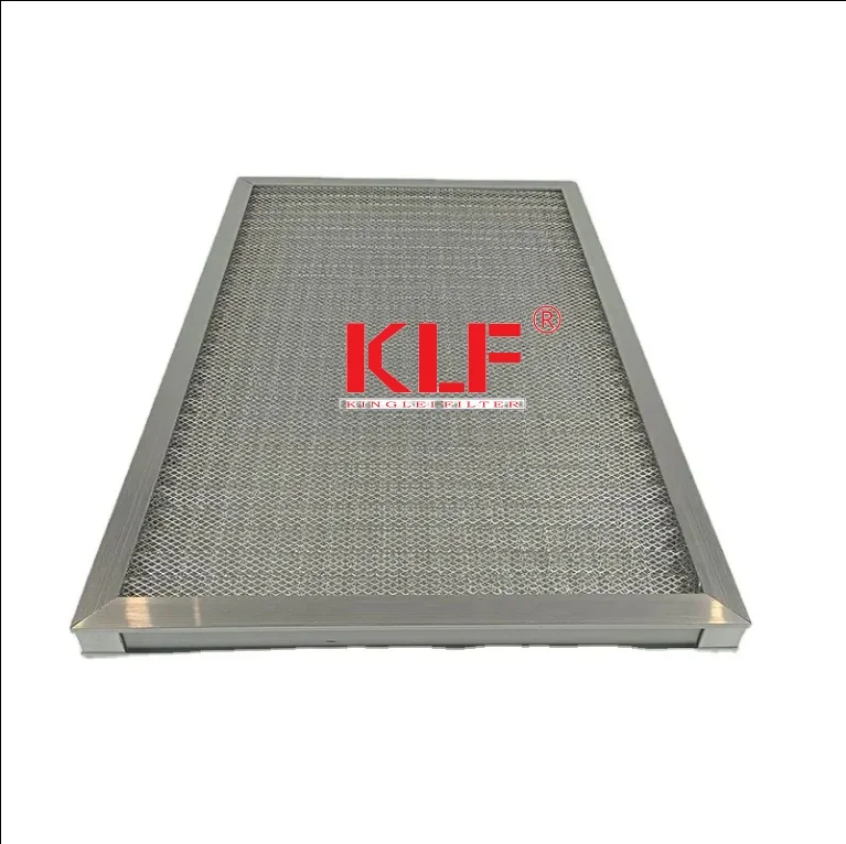 Commonly Used Aluminum Frame Mental Mesh Pre-efficiency Air Filter for Industry