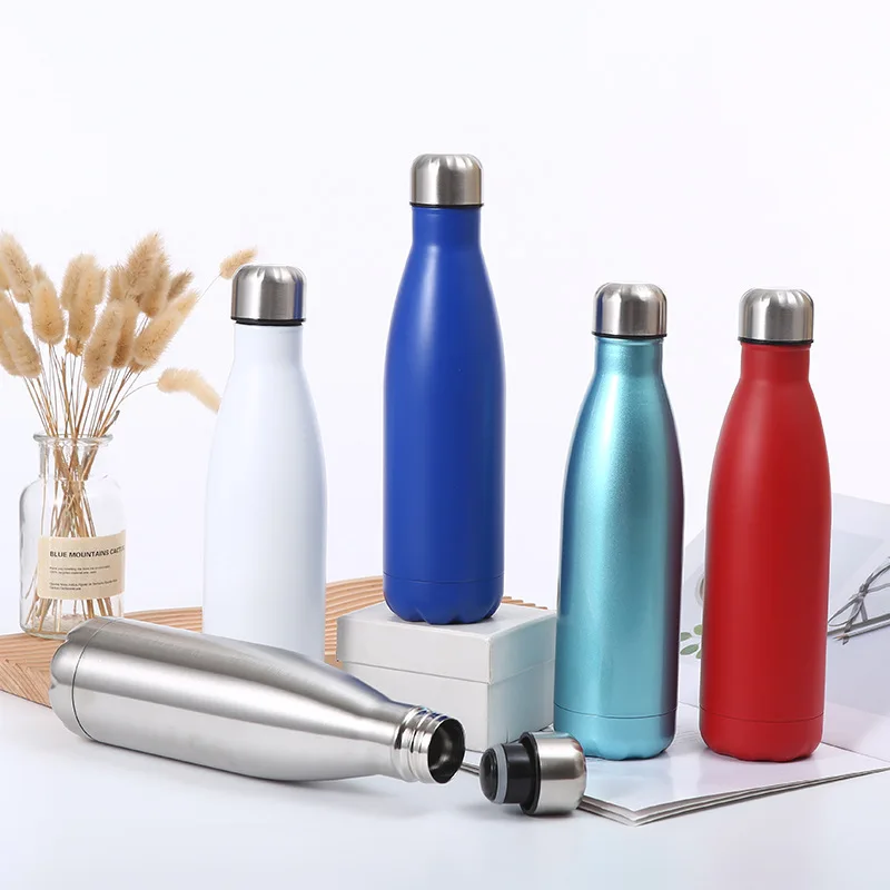 Customizable ODM Stainless Steel Water Bottle Flask Vacuum Insulated Thermos Boiling Water Lidded Back School Office Drinking