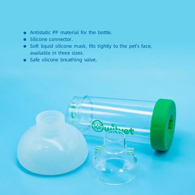 Заводская цена медицинский инструмент для домашних животных астма кошка собака ингалятор аэрозольные камеры