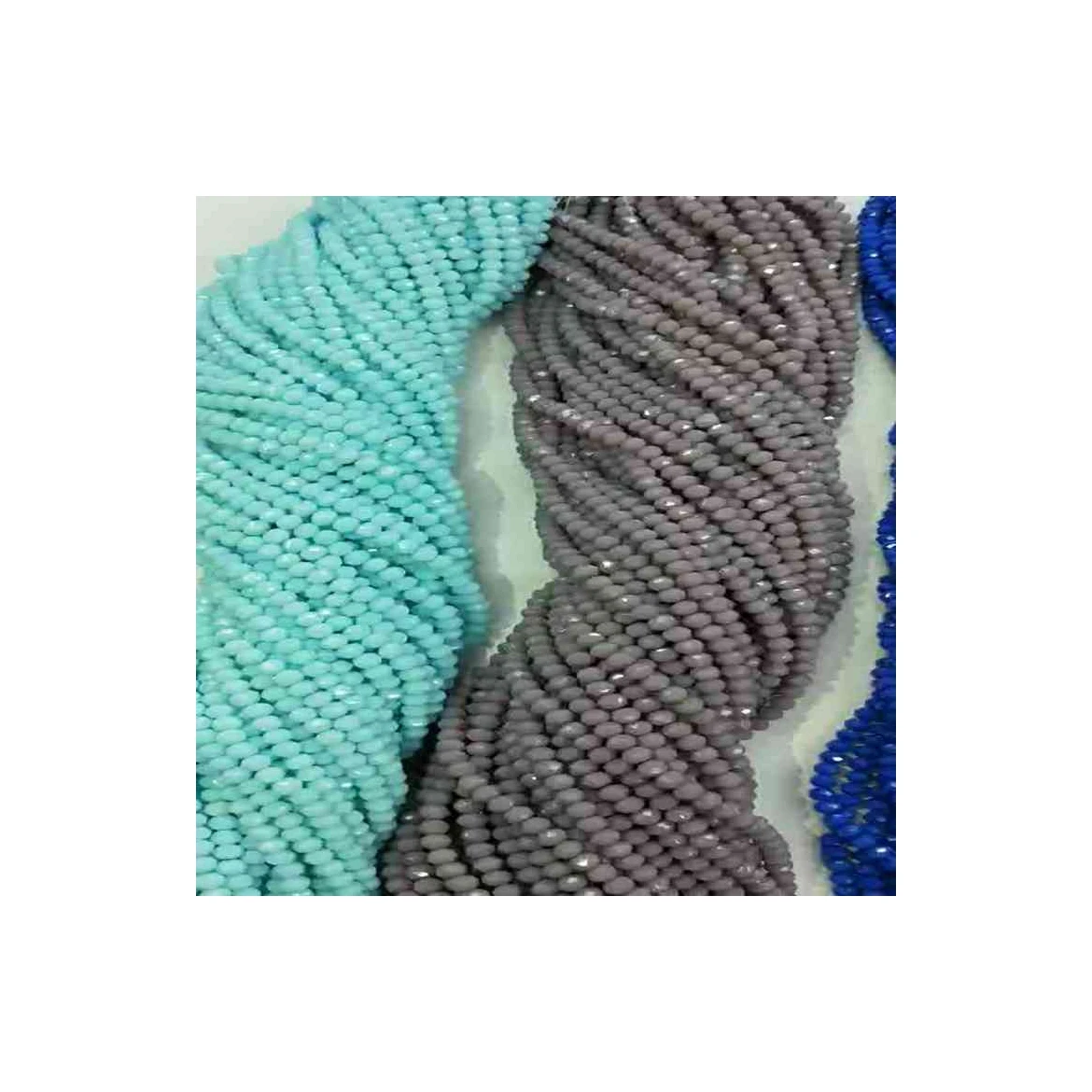 Durable Using Low Price China Cheap Price Crystal Ab Faceted Gemstone Rondelle Glass Beads