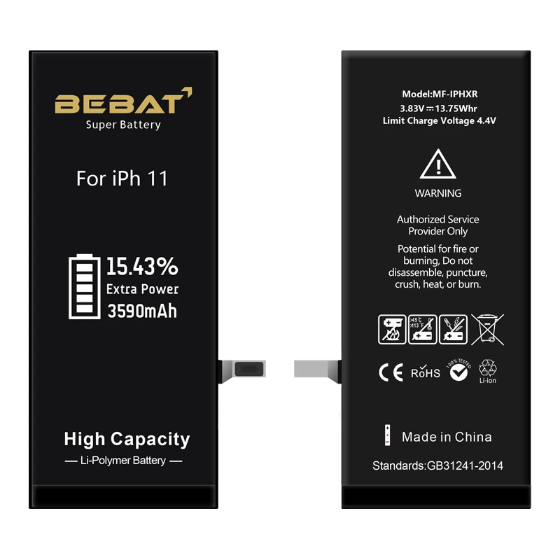  Factory Custom Oem Mobile Phone Battery For Iphone 11 4g 4s 5 5s 5se 6g 6p 6s 6sp 7g 7p 8g 8p X Xs Max Xr