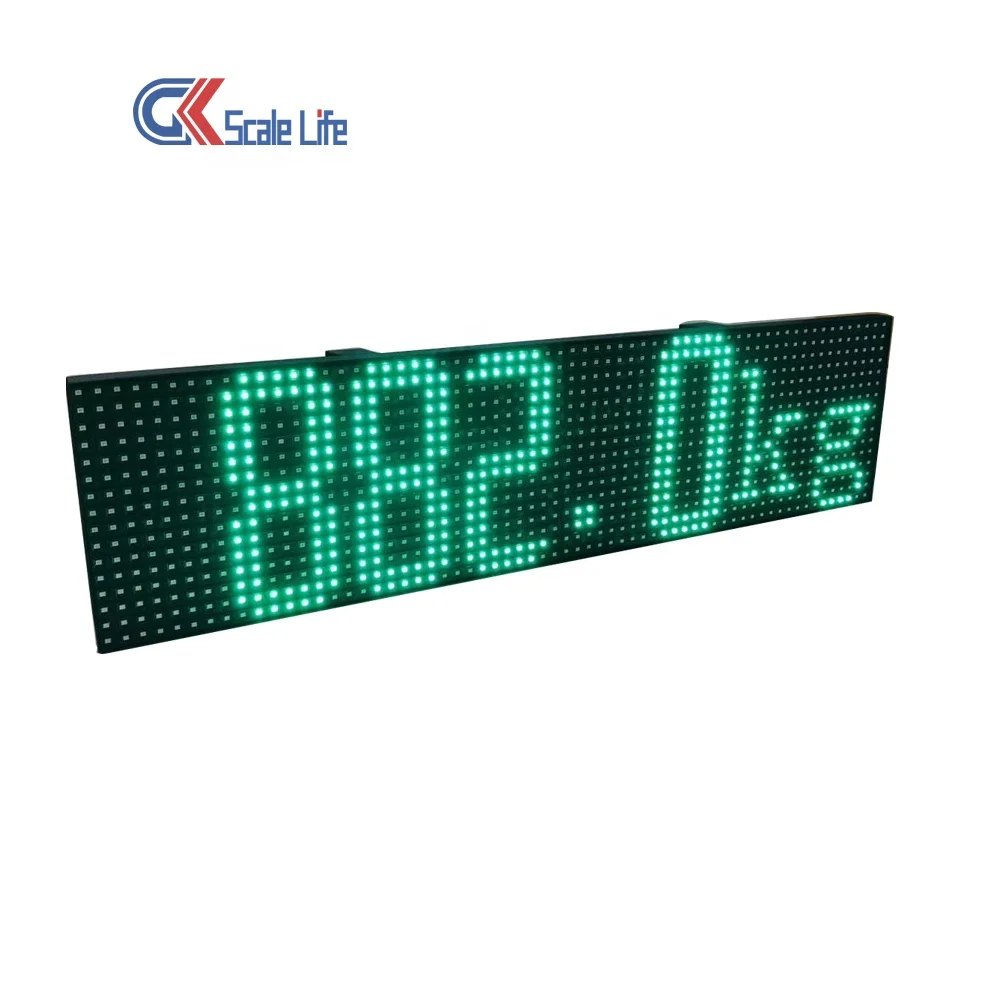  Цветная (rgb) 7-сегментный на открытом воздухе гибкий светодиодный экран большой точечно-матричный дисплей для грузовика весы