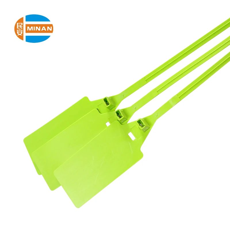 MA-PS 6035 indicative adjustable pull-tight one-off plastic seals for bag package box luggage price tag