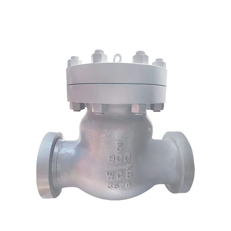 ANSI API 900lb 5 inch WCB high pressure carbon steel welded check valve