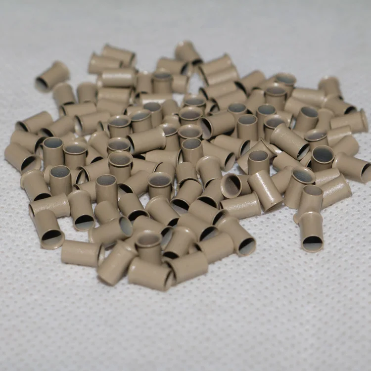 1000pcs 2.8/3.0/3.4 cm Copper Bell Micro Link Tubes Beads Locks Micro Rings for Hair Extensions