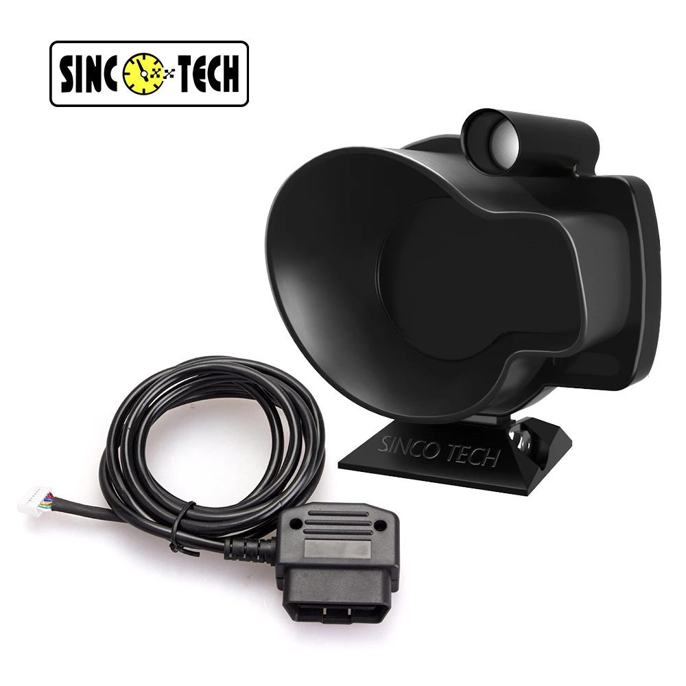  Sinco Tech Универсальный OBD ii OBD2 автоматический измерительный прибор с ЖК-дисплеем 18 в 1 Спидометр Умный Цифровой тахометр