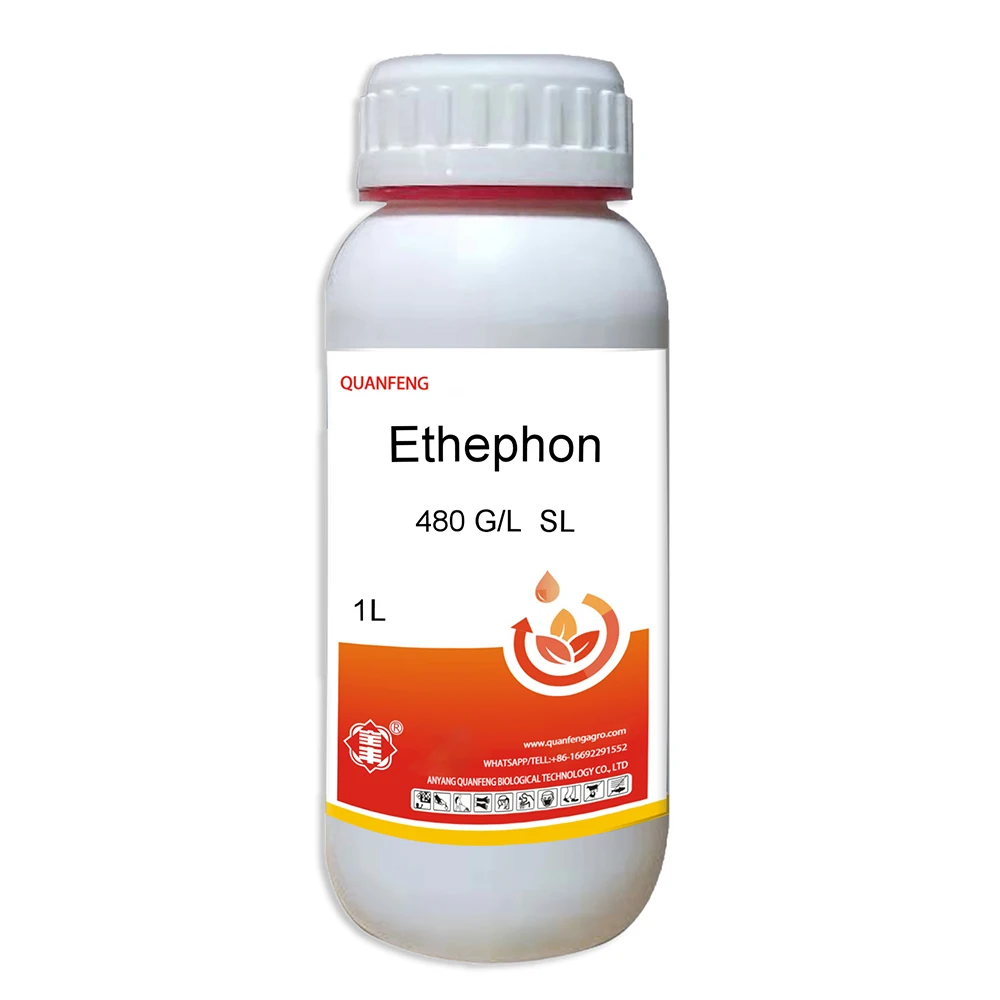 Ethephon 25L/bottle  480g/L 40%SL 5%PA 16672-87-0 fruit ripening 90% TC Ethylene manufacturer plant growth regulator