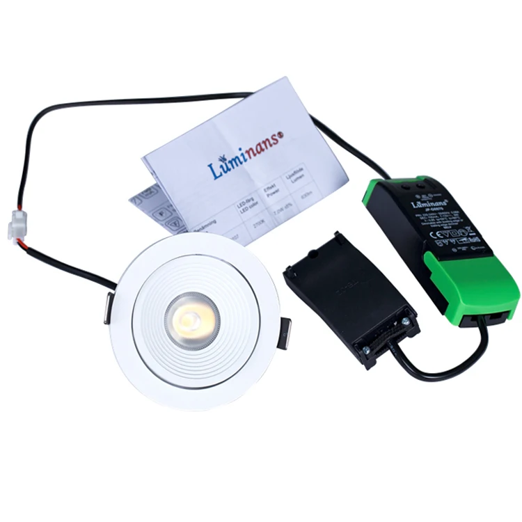 New Arrvial Cct Adjustable 7w 9W 10W Indoor Led Recessed Downlight Round Led Down Light Trimless