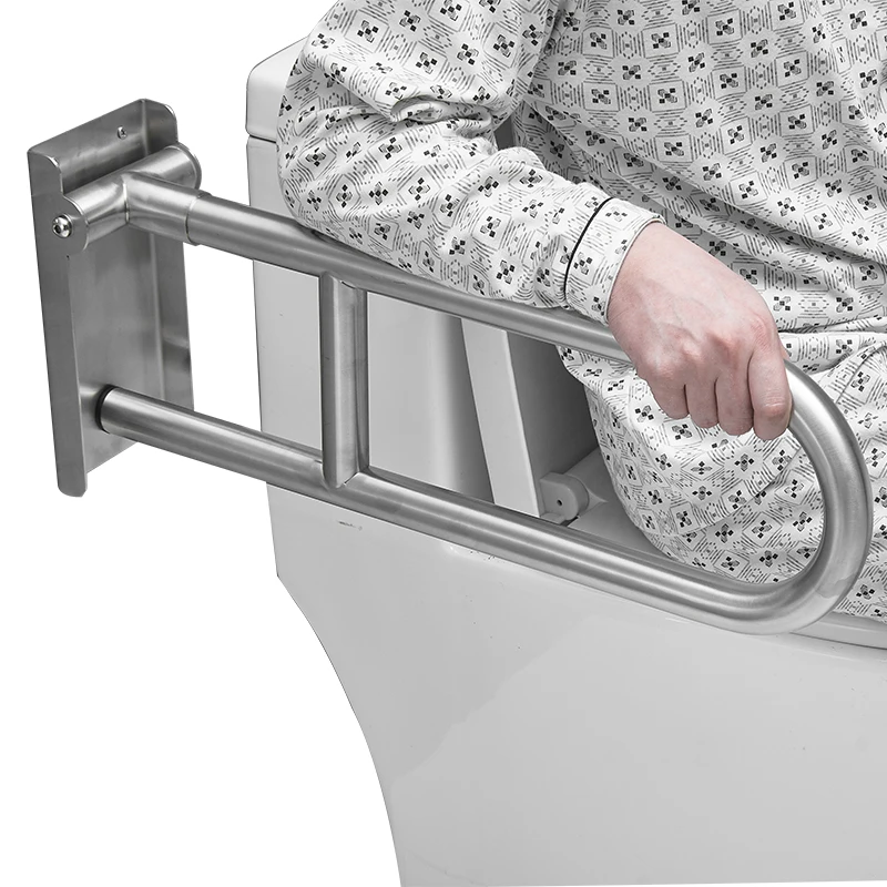Basin Grab Bar Bathroom Support Rail Wall Mounted Handrail Stainless Steel Balance Hand Safety Hand Rail