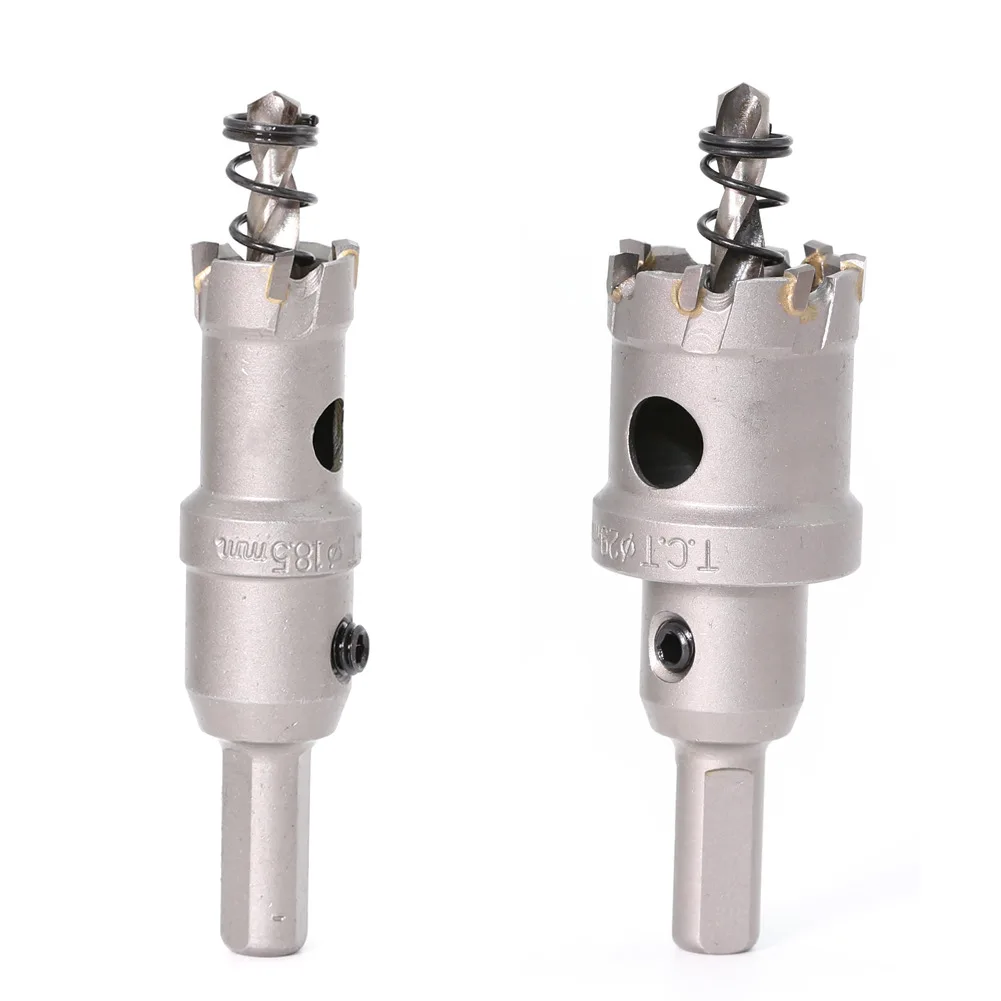 Alloy hole opener for stainless steel High strength carbon steel is used to create a surface sandblasted for rust prevention