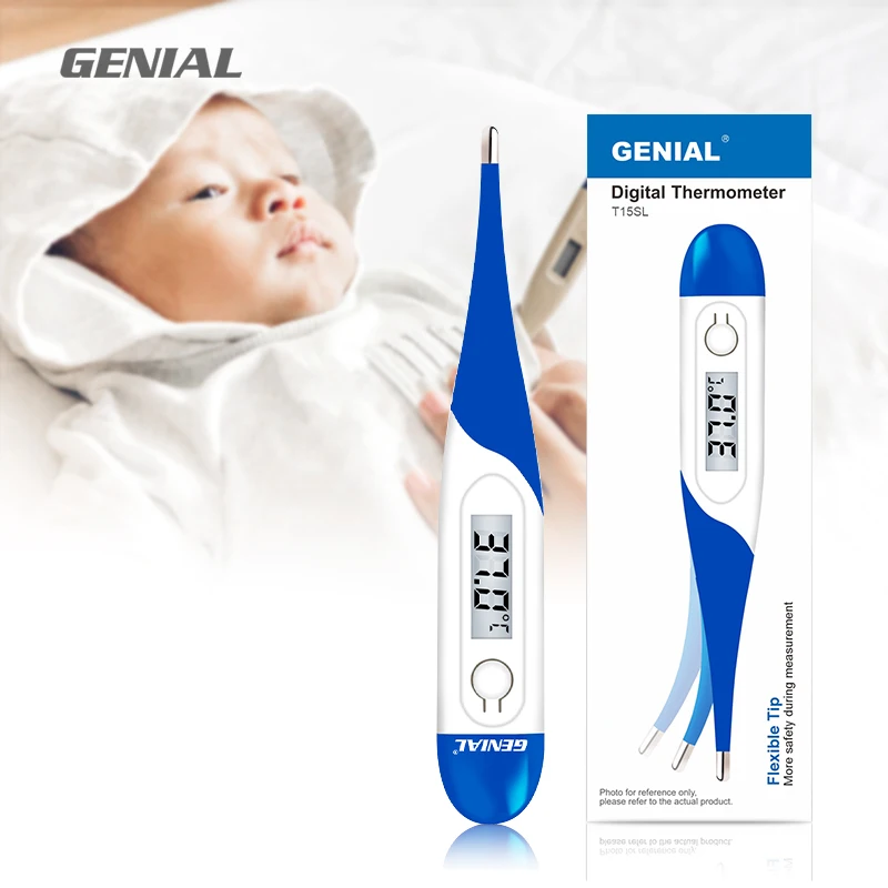 Digital thermometer fever thermometer clinical electronic digital  With Flexible Tip Oral Rectal Armpit thermometers for baby