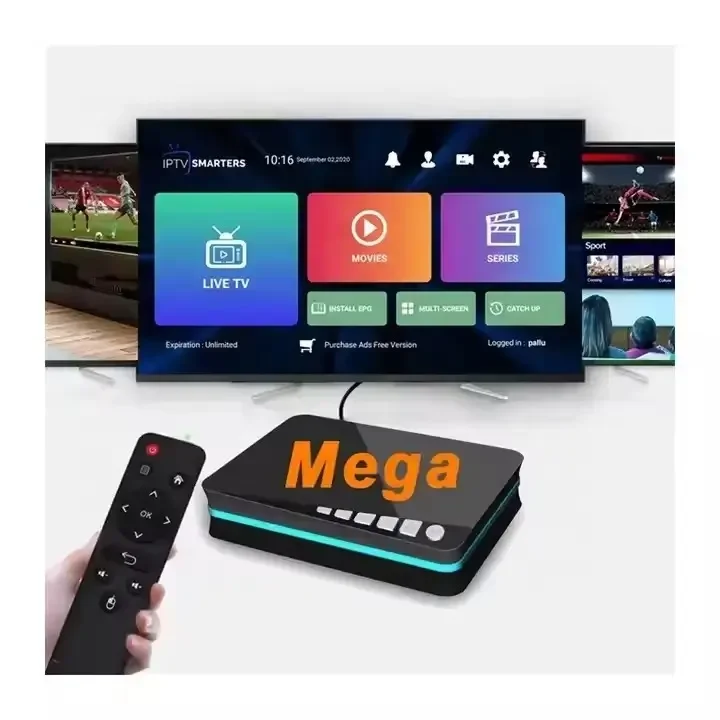 2024 best mega ott lion stable New Arrival version IP TV box Smart android tv box 4k fire tv stick