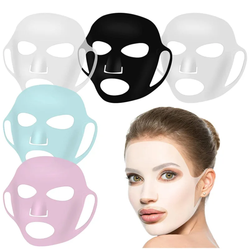 Minimalistic Reusable Lock Water Moisturizing Beauty 3D Stereo Ear Hook Fixed Silicone Mask Cover for Face Care