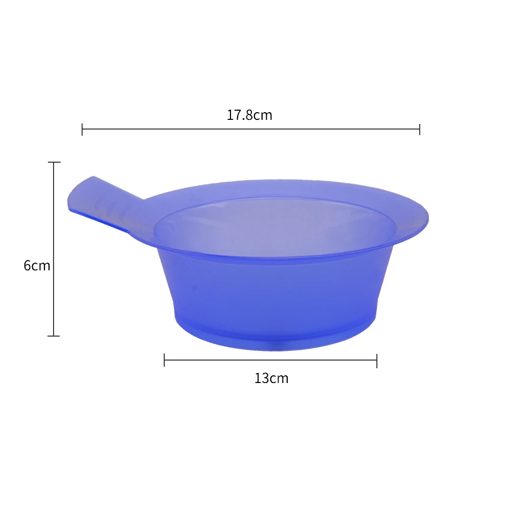 Factory wholesale price Plastic Mixing Tint Bowl Set Kit Professional Hair Color Bowls salon hair dye bowl