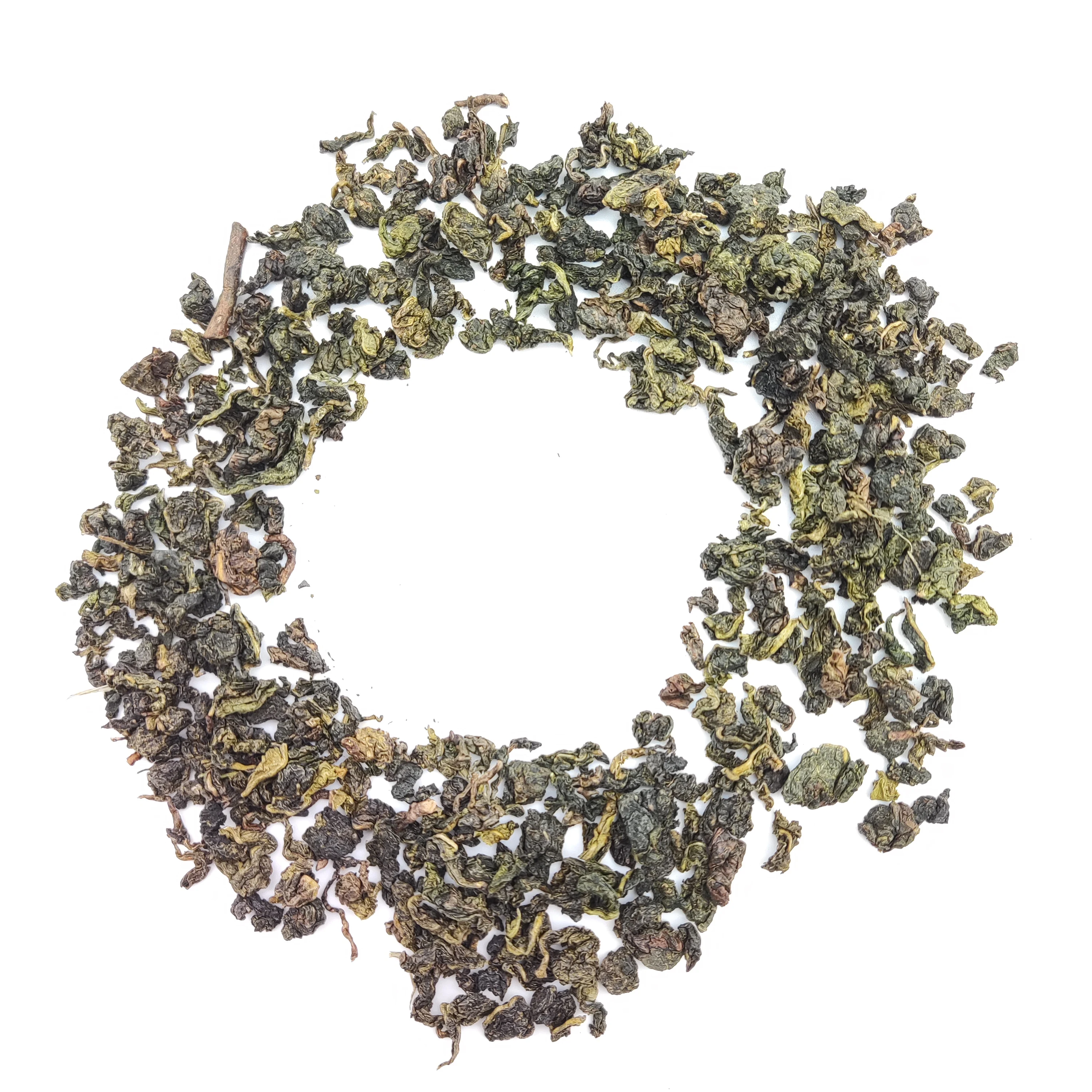 Chinese Partially Fermented Green Tea loose Leaf Taiwan Brand Decaffeinated Oolong Tea Milky Tea