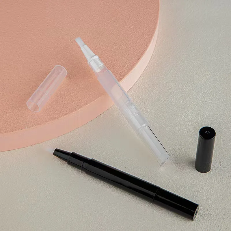 Wholesale Empty 1ml 3ml 5ml Cuticle Oil Pen Cosmetic Lip Gloss Twist Pen With Brush