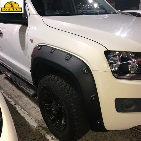 Plastic ABS Car wheel fender flares arches with bolt for VW Amarok 2015 +New