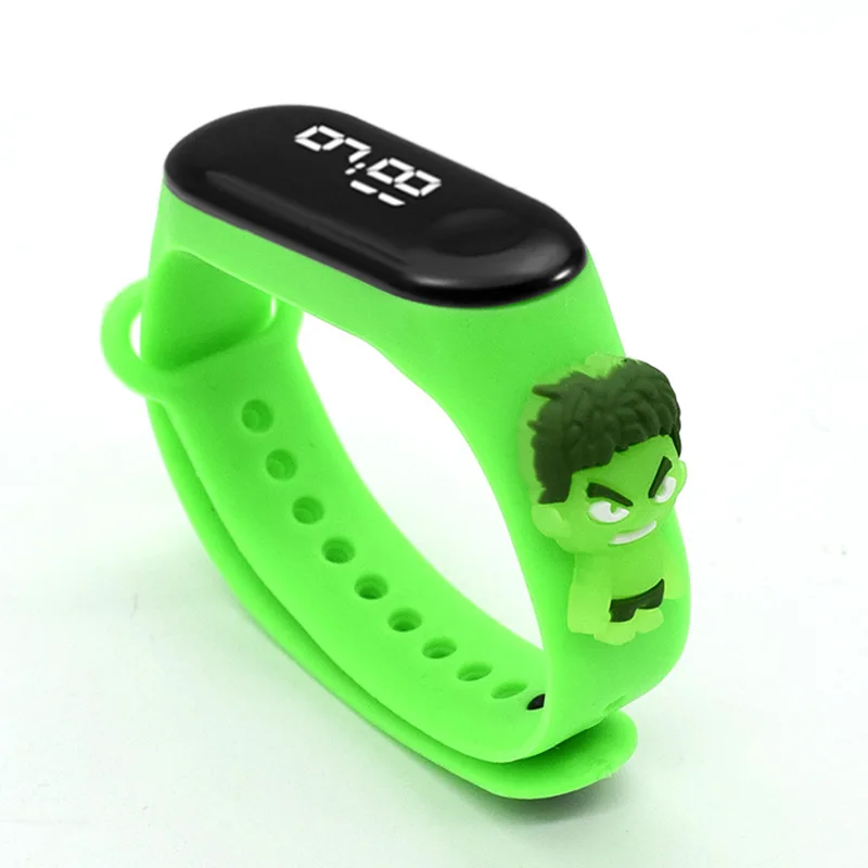 Kids cartoon bracelet luminous cute doll LDE bracelet watch waterproof sports electronic watch