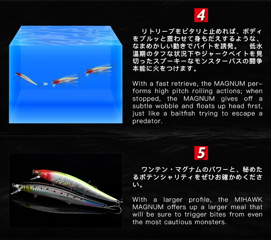 130F Fishing Lure Jerkbait 130mm 16.5g Floating Wobbler Minnow Bass Pike Bait Fishing Tackle MUSTAD Hooks