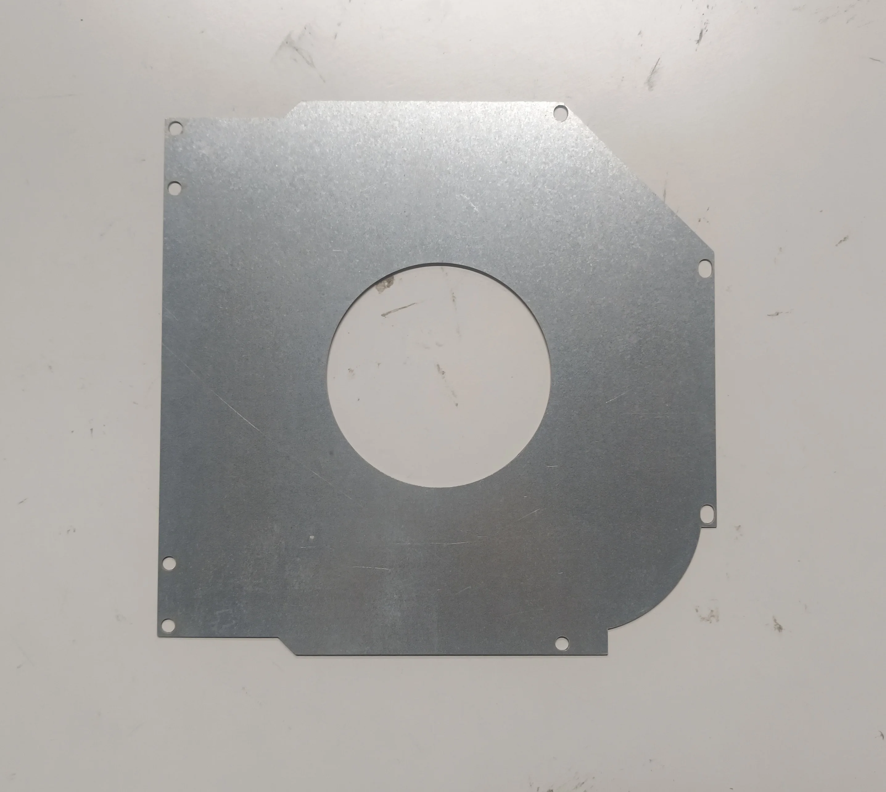 Side cover baffle and blocking plate of rolling shutter window,end cap