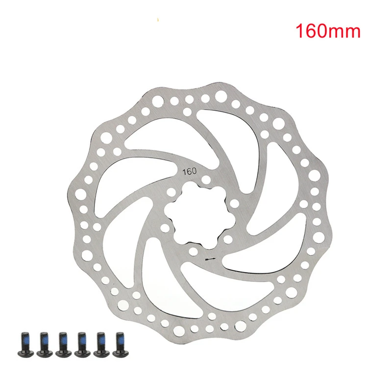 Outdoor Cycling Disc Brake Rotor 140/160/180/203mm Mtb Bike Bicycle Parts Brake Disc Bike Accessories