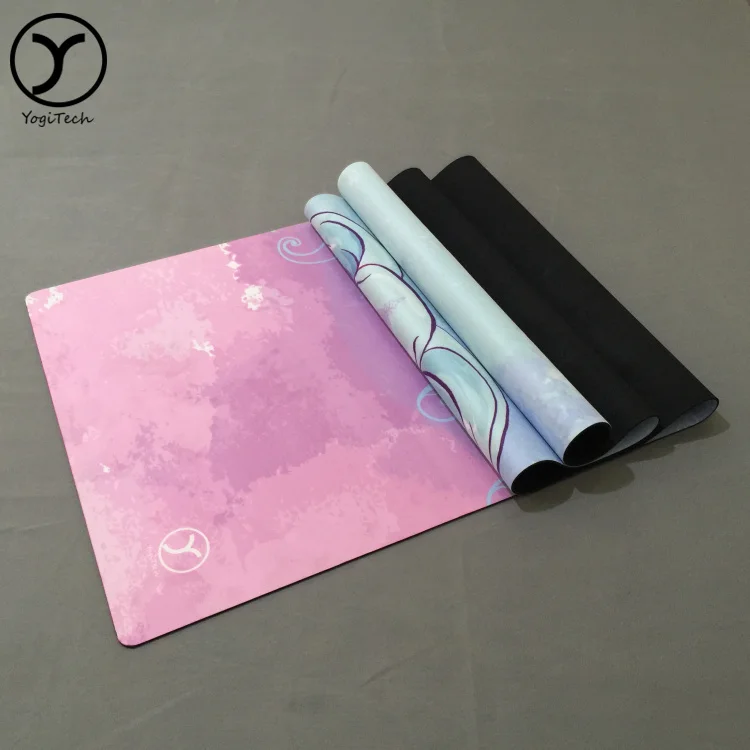 Washable Anti-Tear Antimicrobial jade yoga mat cheap exercise mats non slip yoga towel