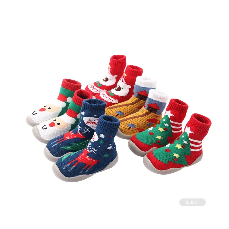 
JD- I072 baby sock rubber sole sock shoes baby silicone baby socks 