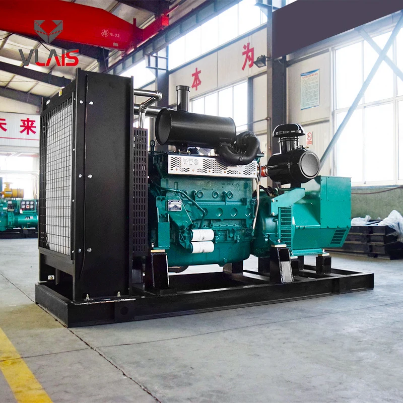 100kw 200kw 300kw 400kw electric combined heat and natural gas turbine power generator with Cummins Engine