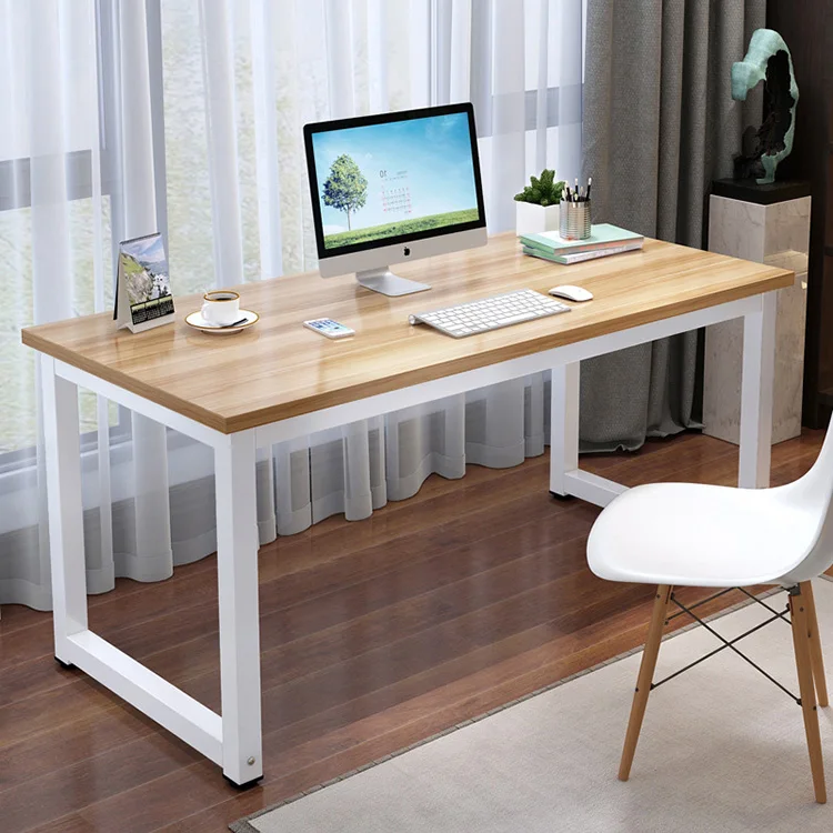 Simple computer desk home study workbench Bedroom simple long desk office