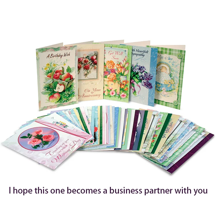 Factory hot sale custom daily positive affirmation cards for girls