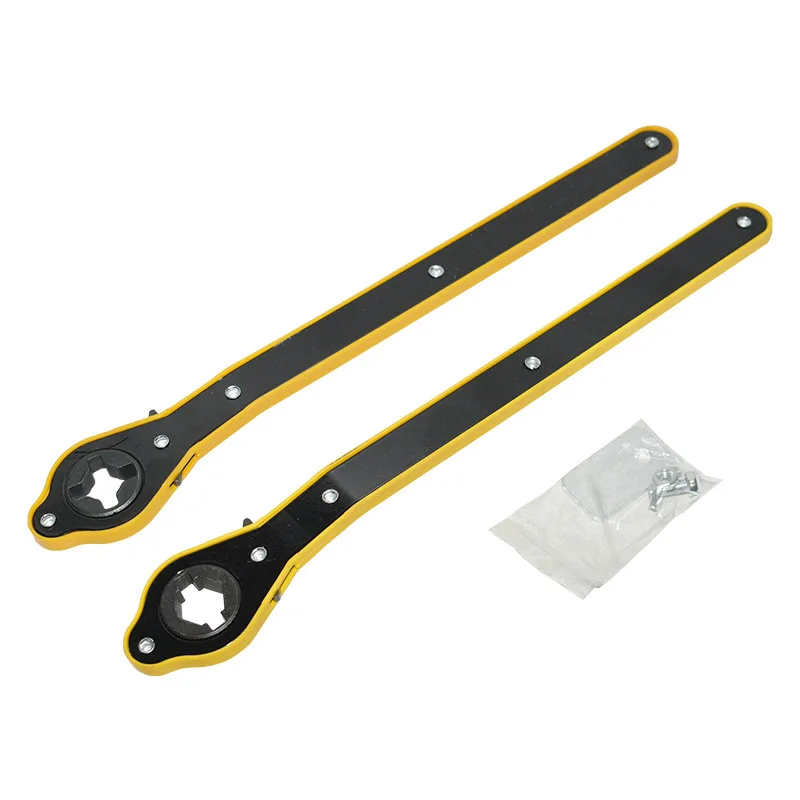 New yellow and black wrench + Silver fittings with jack wrench
