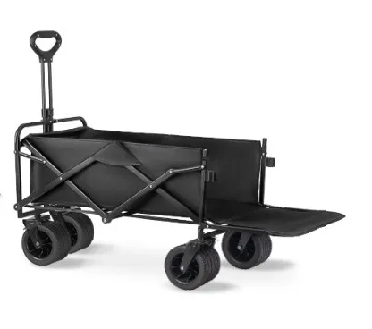 Lightweight  Clax Folding Camping Organizer Utility Loading Telescopic Golf Trolley Fold Picnic Cart