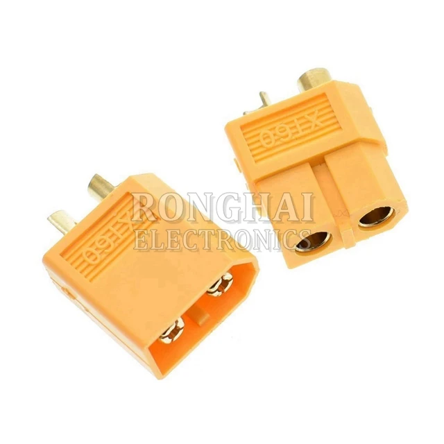 Male Female EC3 T-plug Bullet Terminal Connector Plug XT-60 for Lithium Battery RC Drone Airplane T Plug Bullet Connector XT60