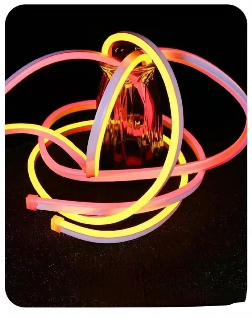 Neon light strip 12v24v outdoor waterproof silicone flexible soft light strip characters high voltage light strip