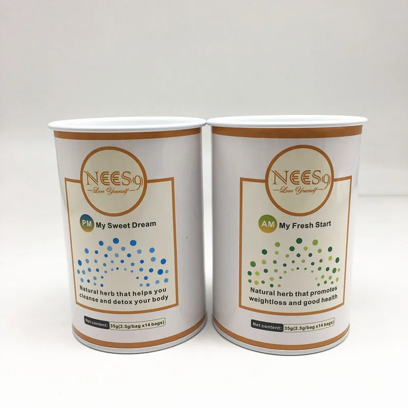 Good Quality Customized Aluminum Foil Round Paper Tea Can Manufacturer