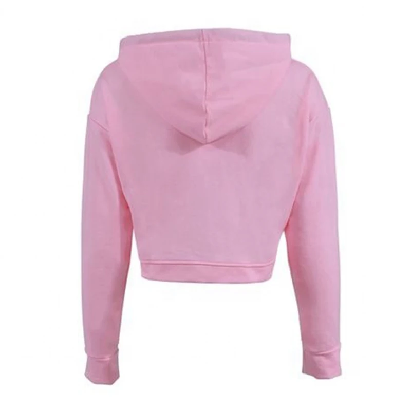 Jogger Crop Hoodie Collection Set Women
