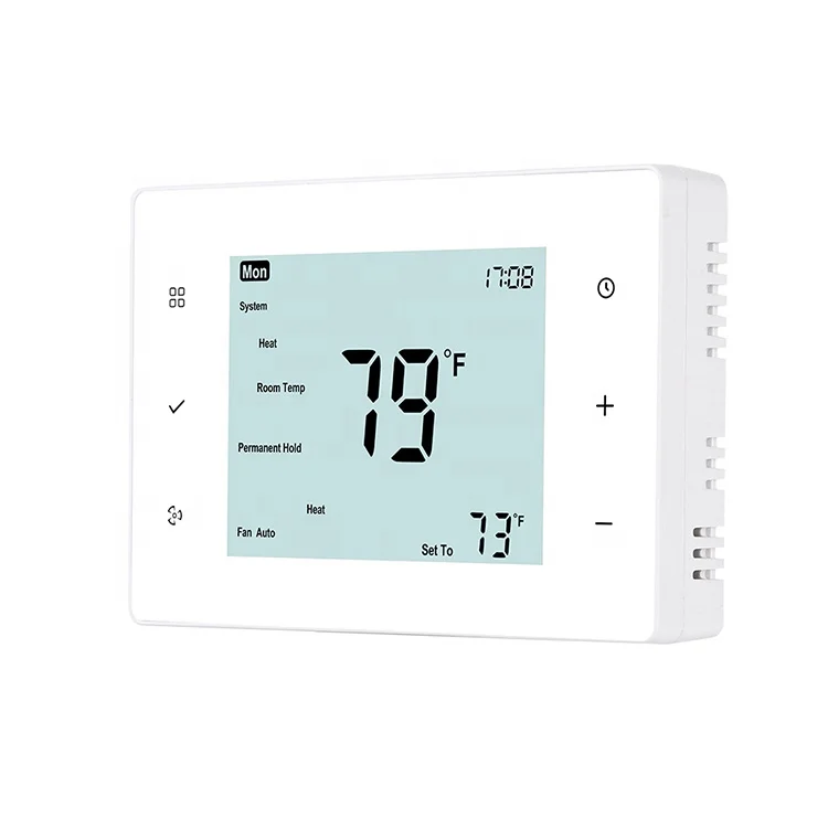 New Wwifi 24V Digital HVAC Programmable Air Conditioner Room thermostat