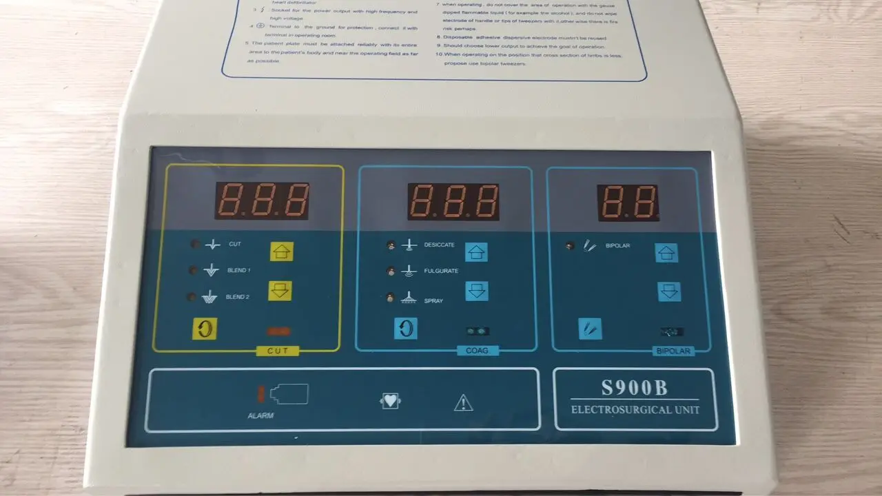 Монопольная биполярная электрокаутерия HF прижигательная машина электрохирургическая установка