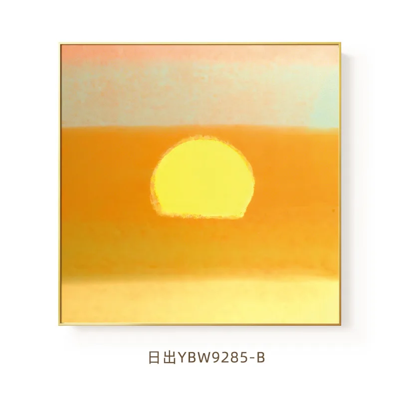 Абстрактная живопись Энди Уорхол, красочная домашняя настенная живопись, Настенный декор с Естественным ландшафтом